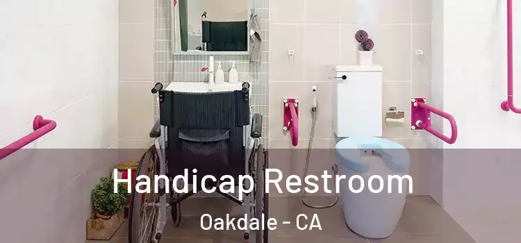Handicap Restroom Oakdale - CA